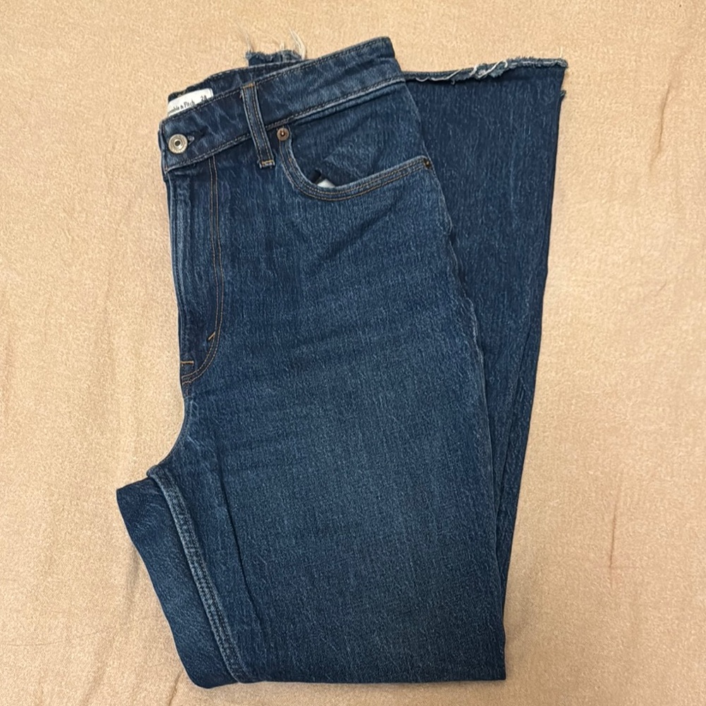 Abercrombie Curve Love Flare Jeans